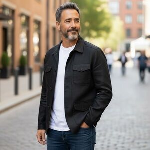 Paisley & Gray Men's Navy Blue Lightweight Jacket